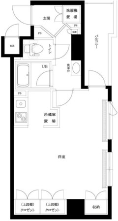 ルーブル明大前の物件間取画像